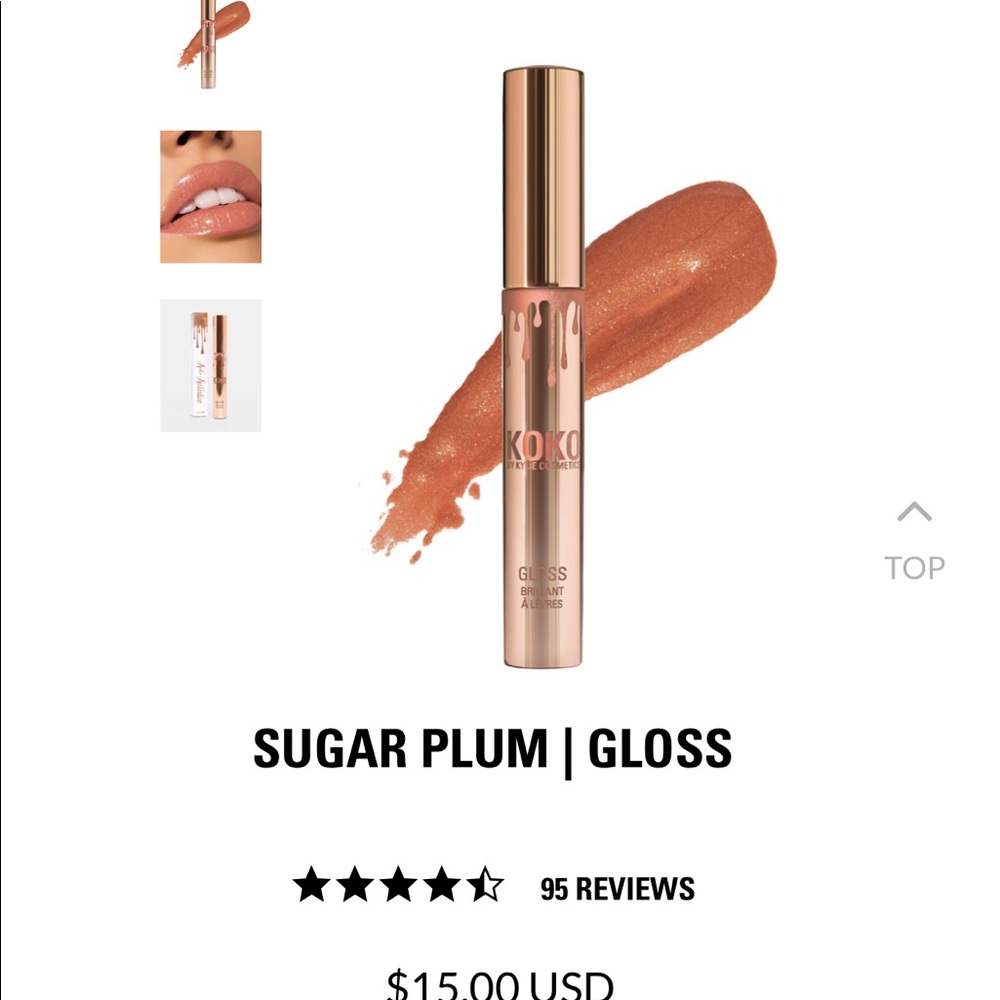 Sugar plum gloss Kylie cosmetics